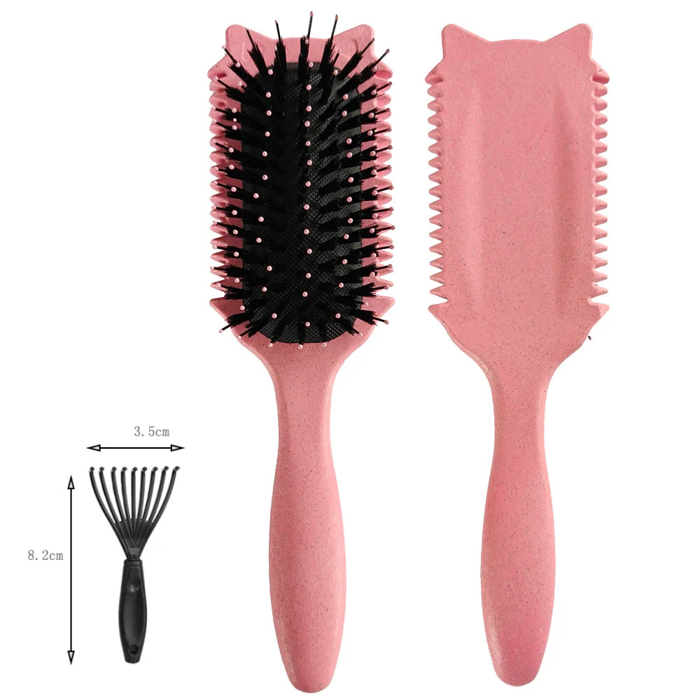 Brosse coiffante pour la définition des boucles pour femmes