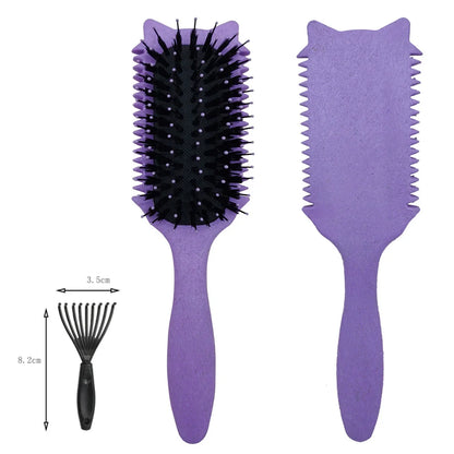 Brosse coiffante pour la définition des boucles pour femmes